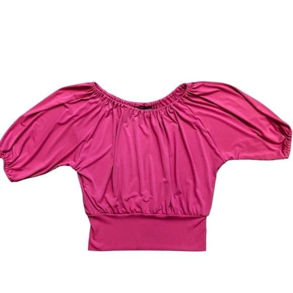 Vintage Gypsy Neckline Blouson Top - Picture 6 of 7